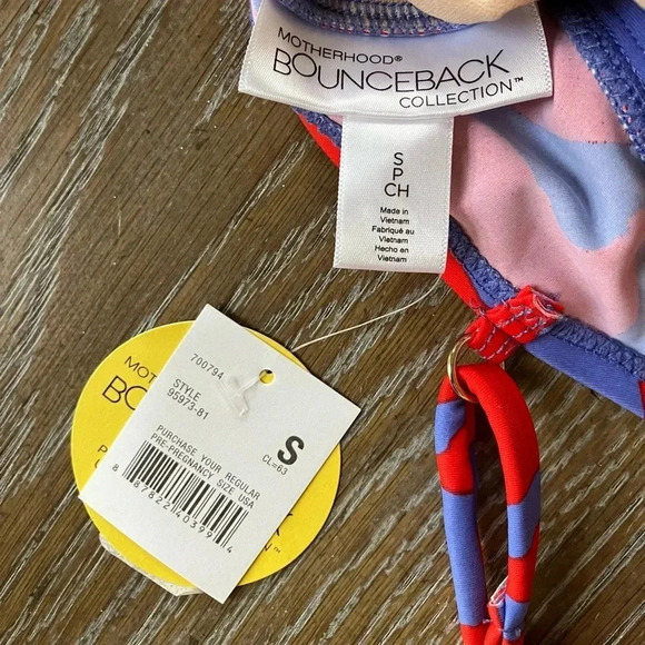 NWT Motherhood Bounce Back Post Pregnancy Compression Nursing Swimsuit NEW - Picture 4 of 8